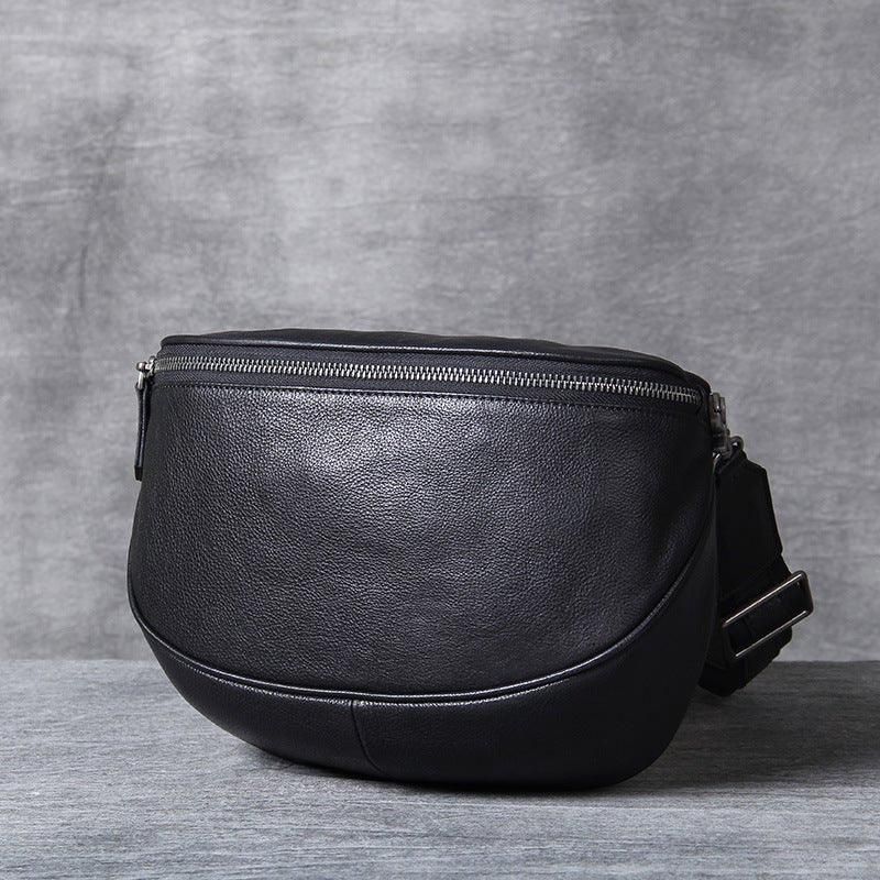 Bolsa A Tiracolo Couro Para Homem