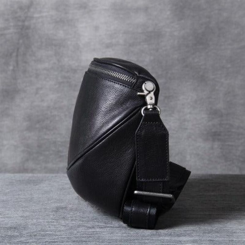 Bolsa A Tiracolo Couro Para Homem