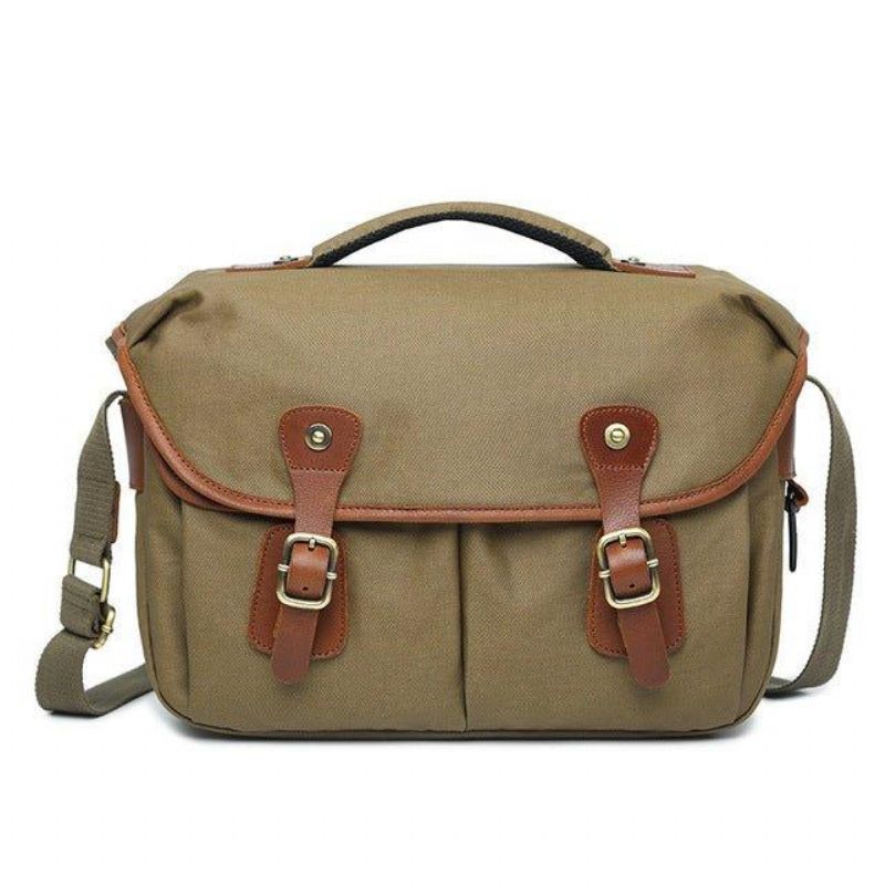 Bolsa Câmara Lona Casual Vintage Para Dslr