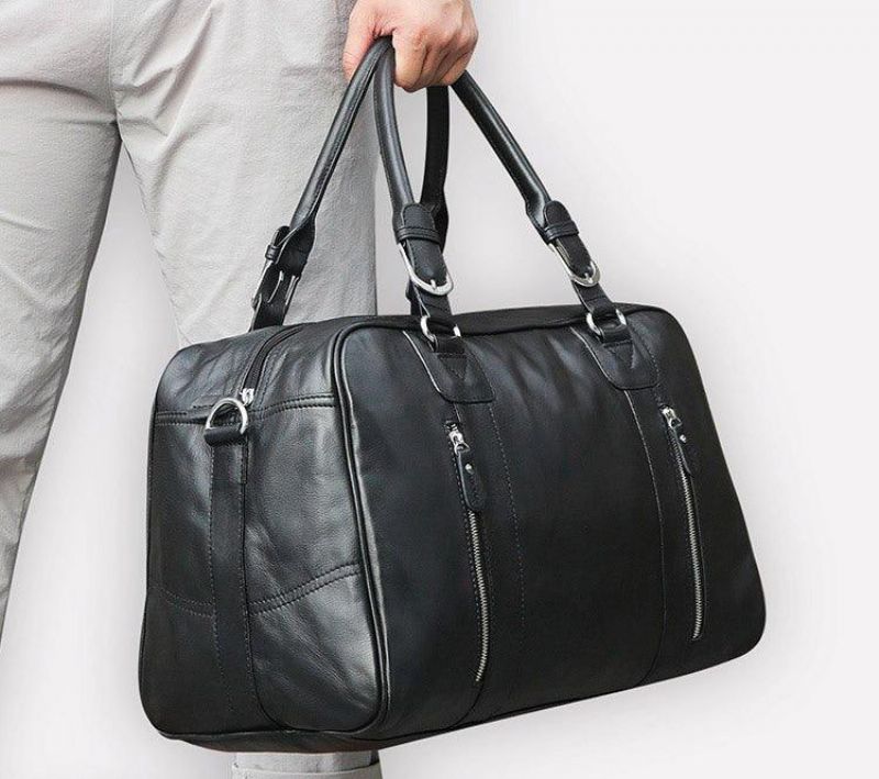 Bolsa Duffle Masculina Preta