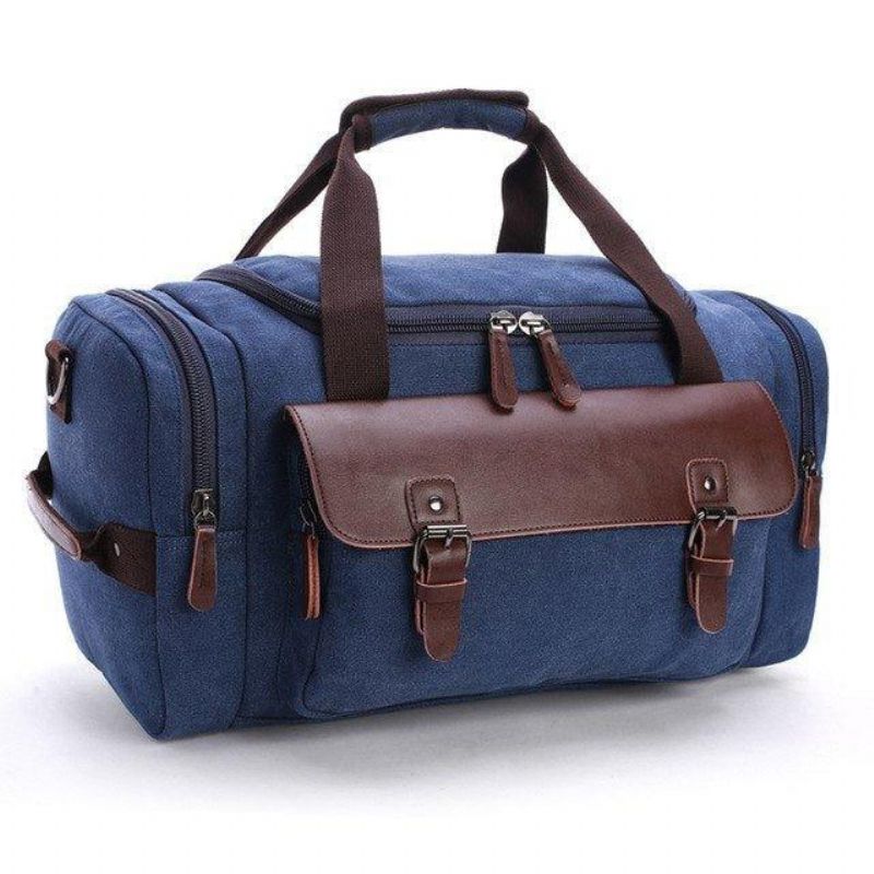 Bolsa Grande Lona Para Homem E Senhora Viagens