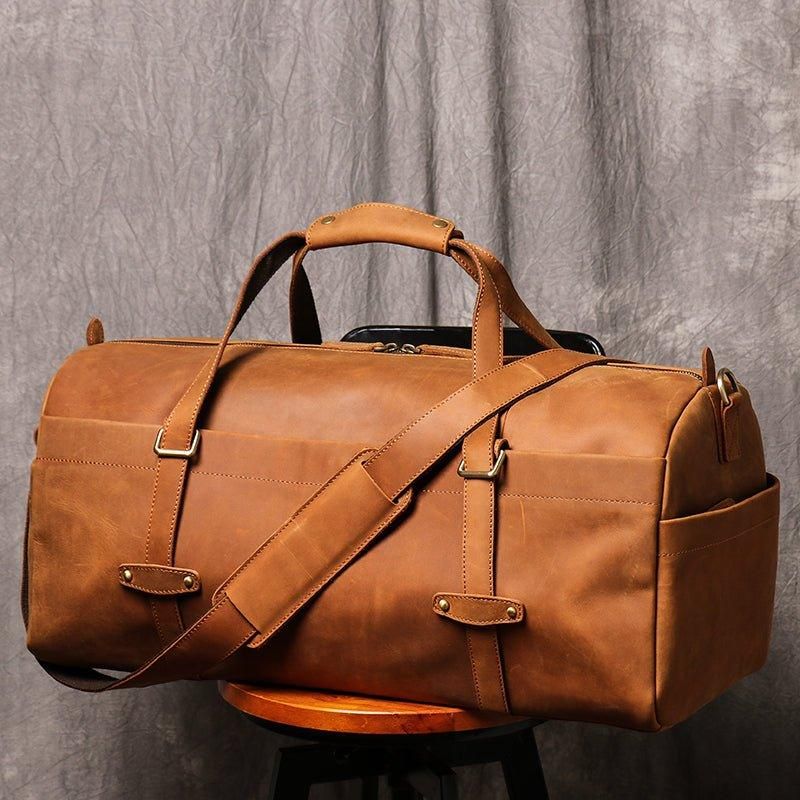 Bolsa Homem Couro Vintage