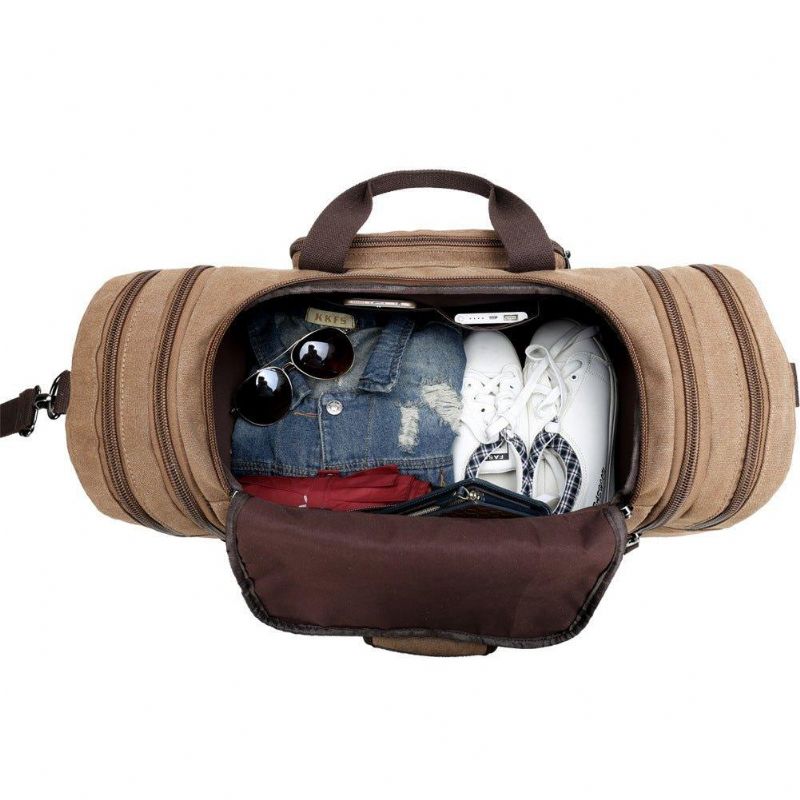 Bolsa Lona Viagem Extra Grande Para Homem E Mulher