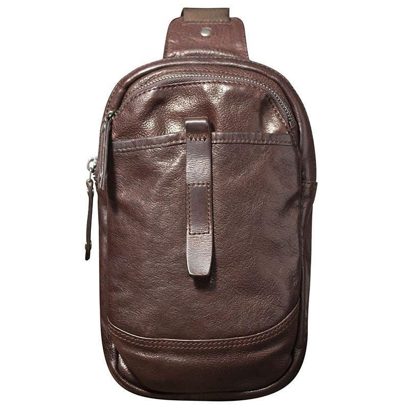 Bolsa Masculina A Tiracolo Couro