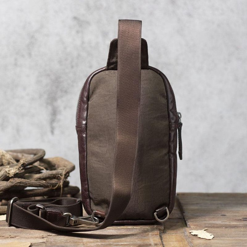 Bolsa Masculina A Tiracolo Couro