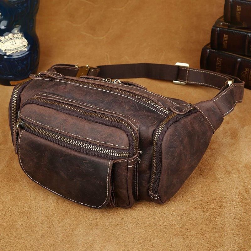 Bolsa Masculina A Tiracolo Couro