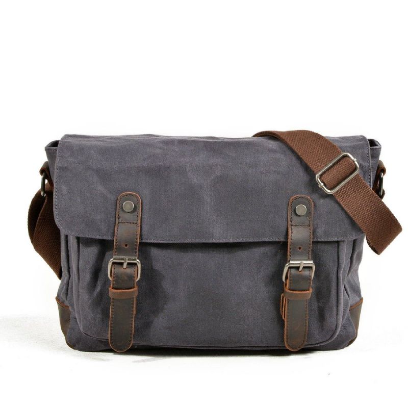 Bolsa Mensageiro Para Homem Lona Crossbody