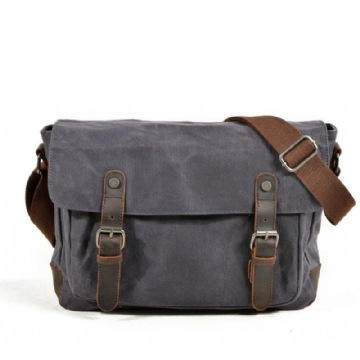 Bolsa Mensageiro Para Homem Lona Crossbody