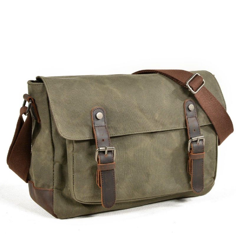 Bolsa Mensageiro Para Homem Lona Crossbody