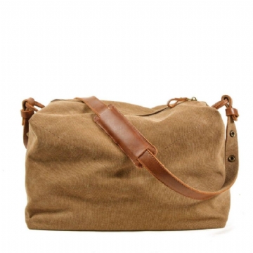 Bolsa Mensageiro Para Homem Lona Crossbody