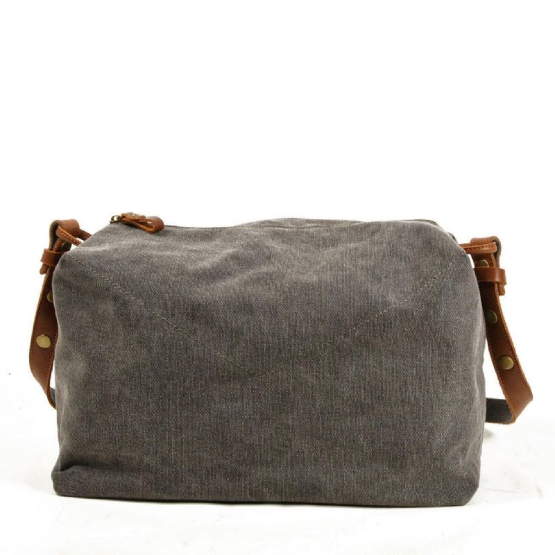 Bolsa Mensageiro Para Homem Lona Crossbody