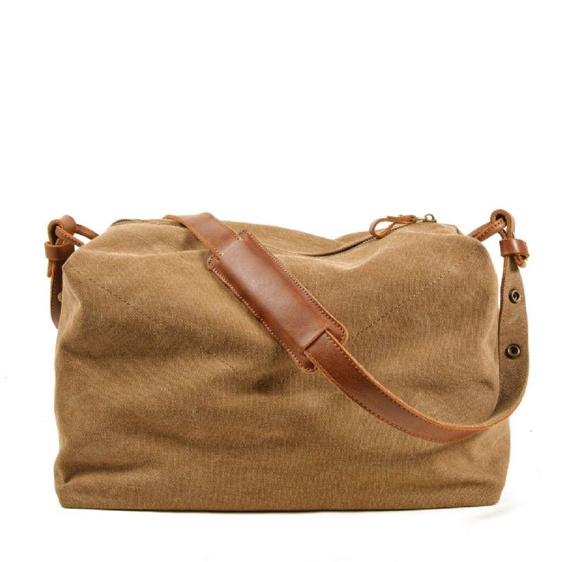 Bolsa Mensageiro Para Homem Lona Crossbody