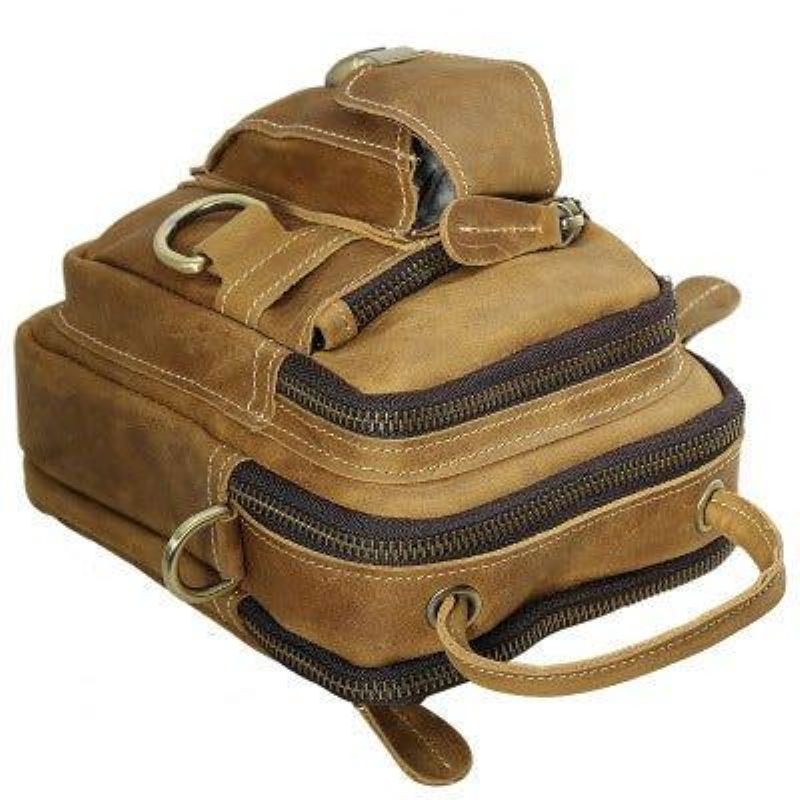 Bolsa Ombro Crossbody Para Homem Vintage