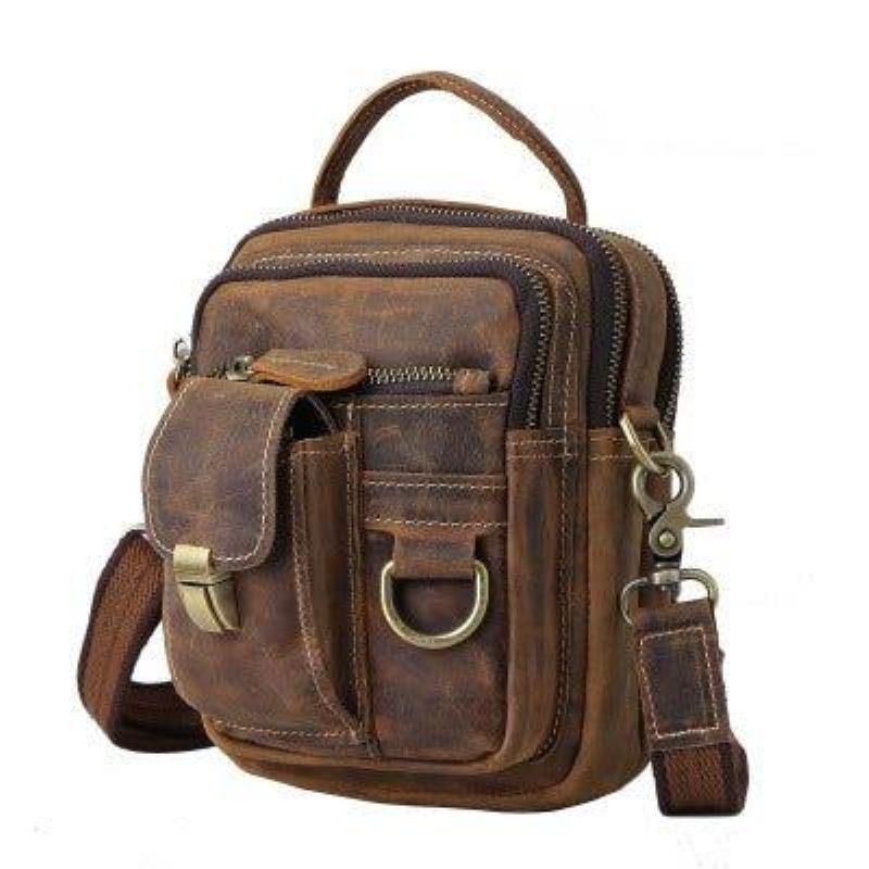 Bolsa Ombro Crossbody Para Homem Vintage