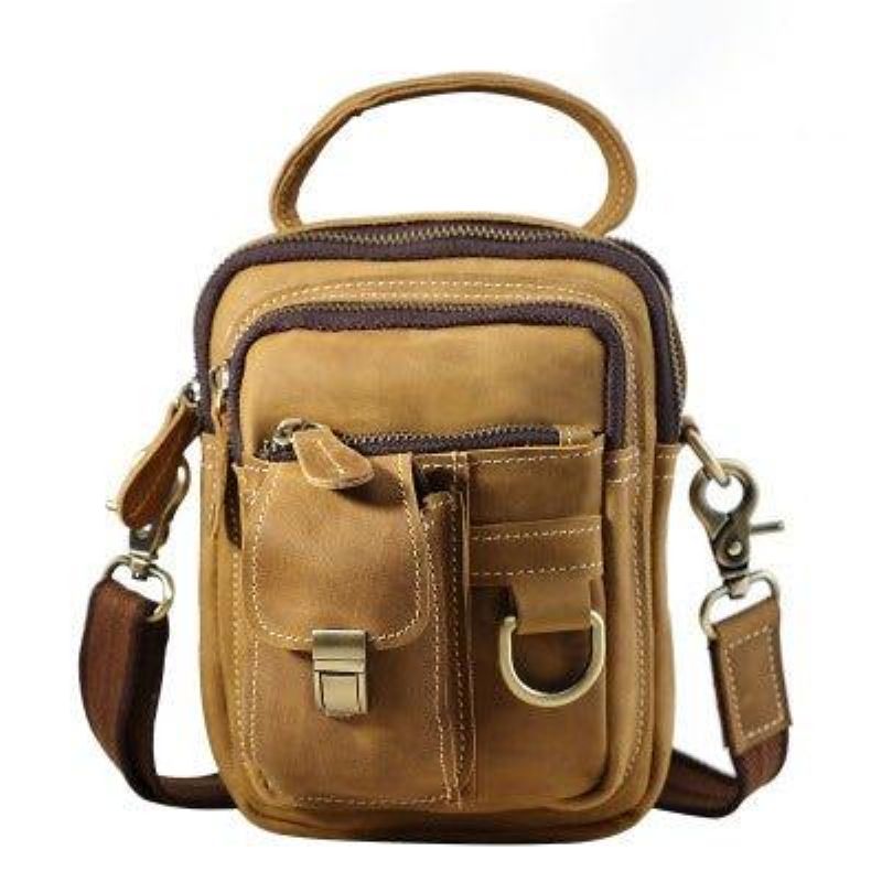 Bolsa Ombro Crossbody Para Homem Vintage