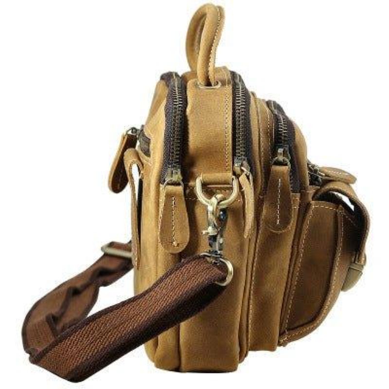 Bolsa Ombro Crossbody Para Homem Vintage