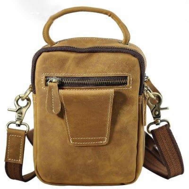 Bolsa Ombro Crossbody Para Homem Vintage