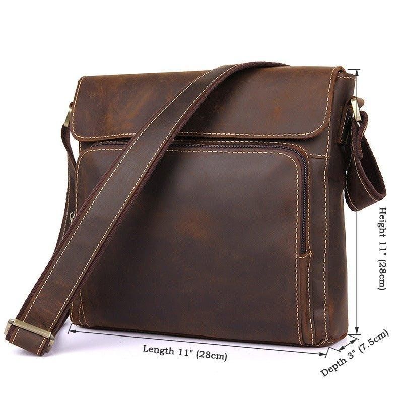 Bolsa Ombro Vintage Para Homem Designer