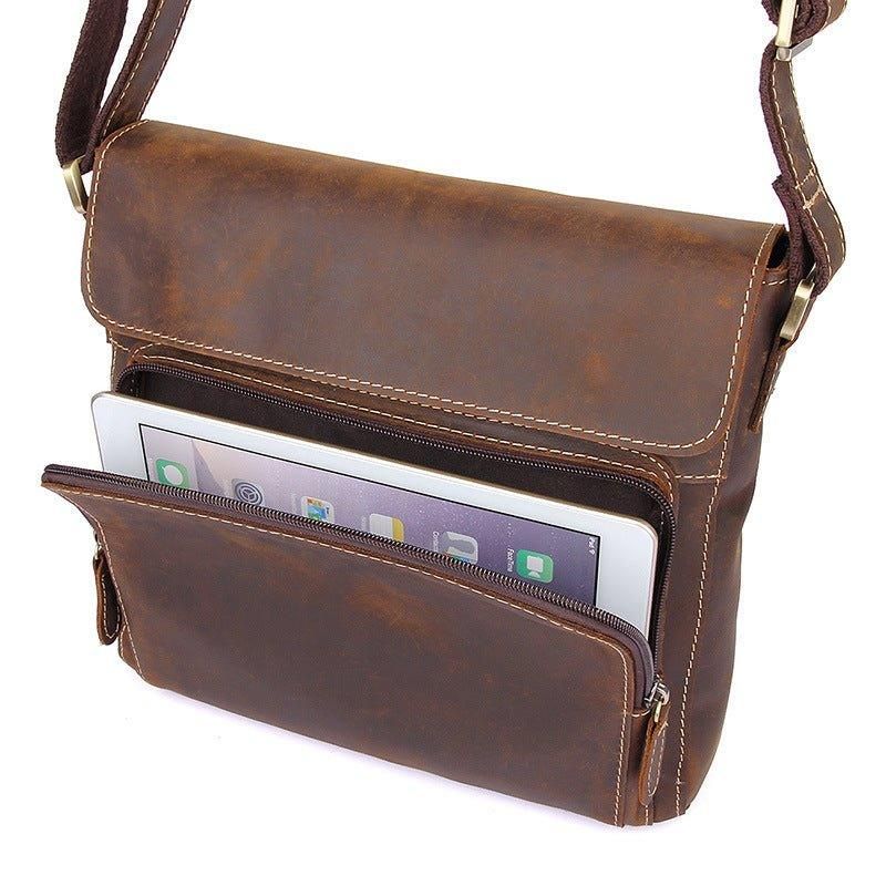 Bolsa Ombro Vintage Para Homem Designer