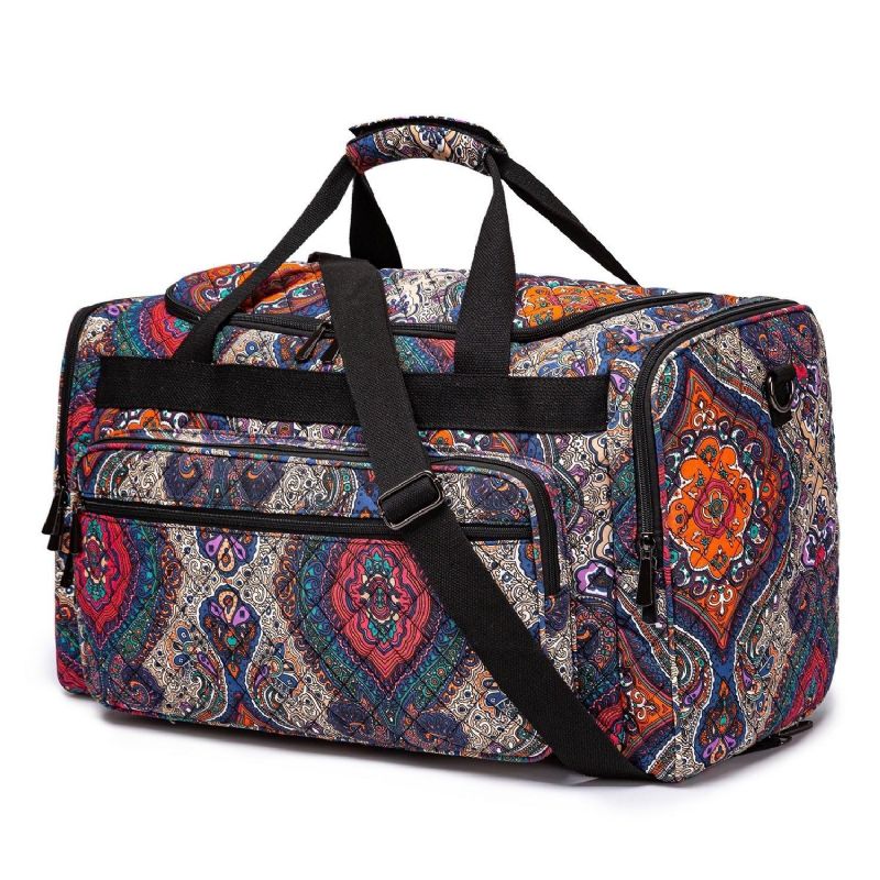 Bolsa Viagem Boho Weekender Em Lona