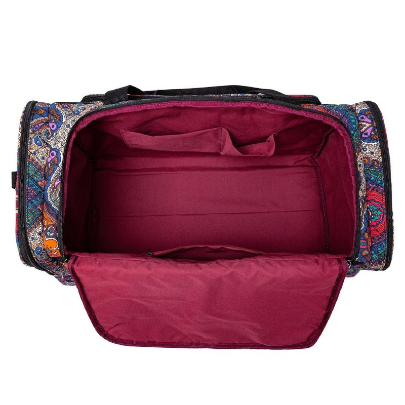 Bolsa Viagem Boho Weekender Em Lona