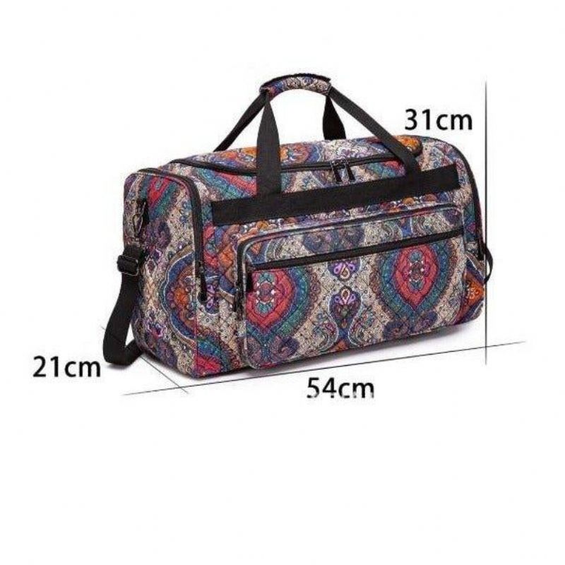 Bolsa Viagem Boho Weekender Em Lona