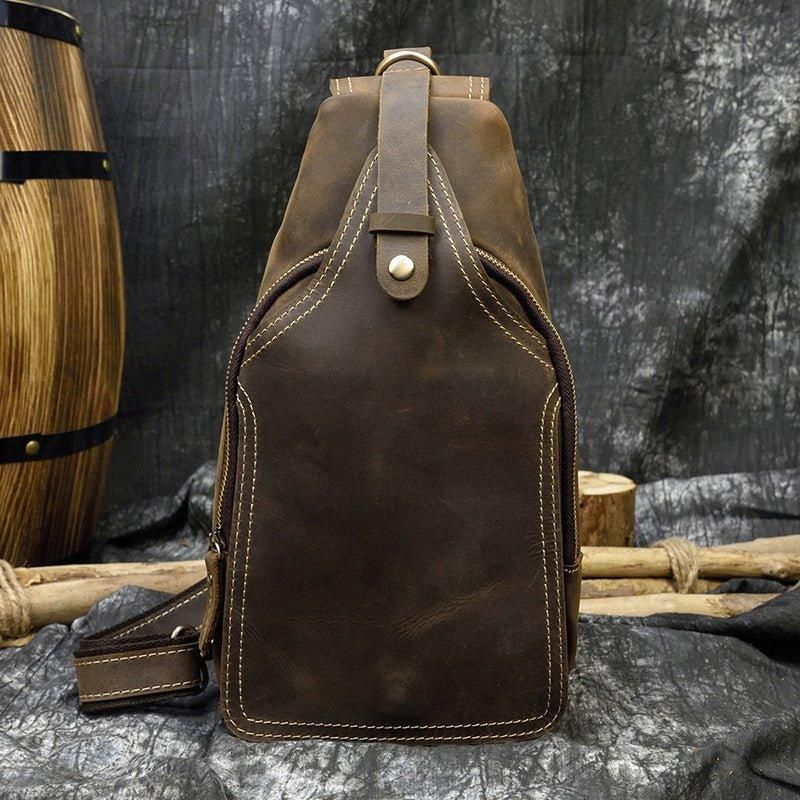 Bolsas Tiracolo Em Couro Para Mochila Masculina