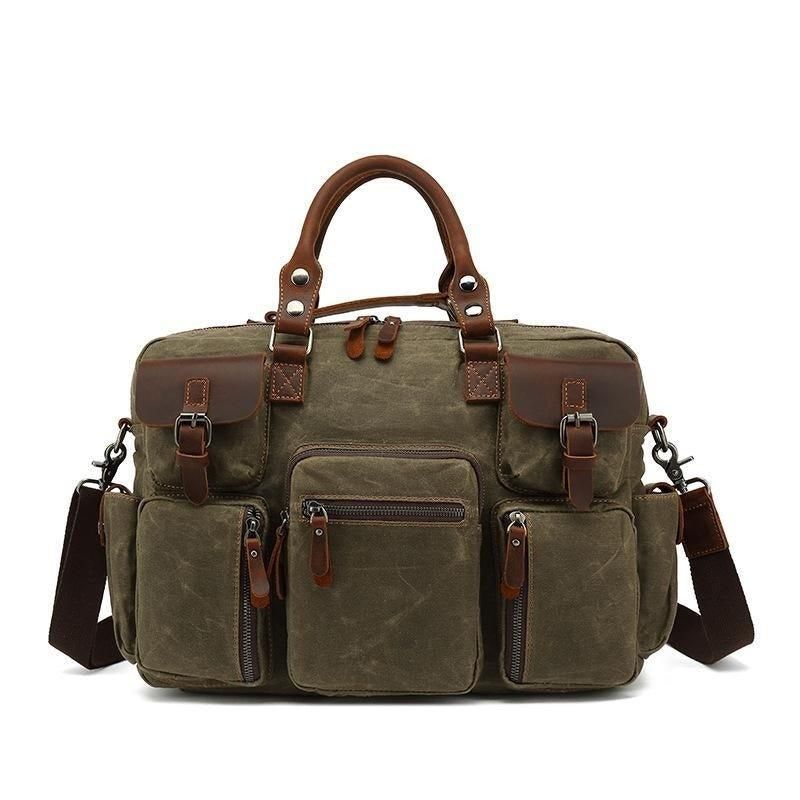 Bolsas Vintage Para Homem Com Capa Portátil