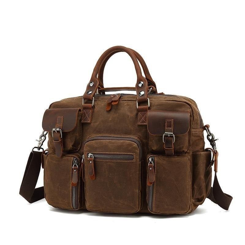 Bolsas Vintage Para Homem Com Capa Portátil