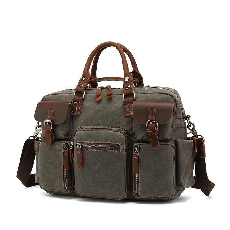 Bolsas Vintage Para Homem Com Capa Portátil