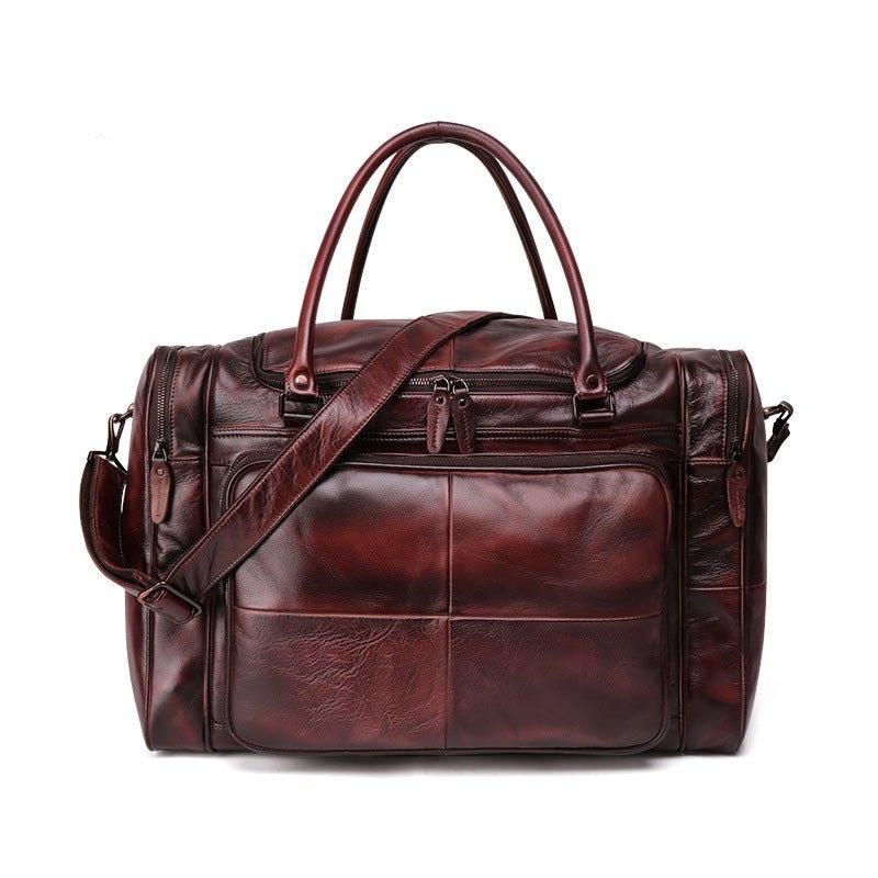 Designer Weekender Bag Couro Vegetal Curtido