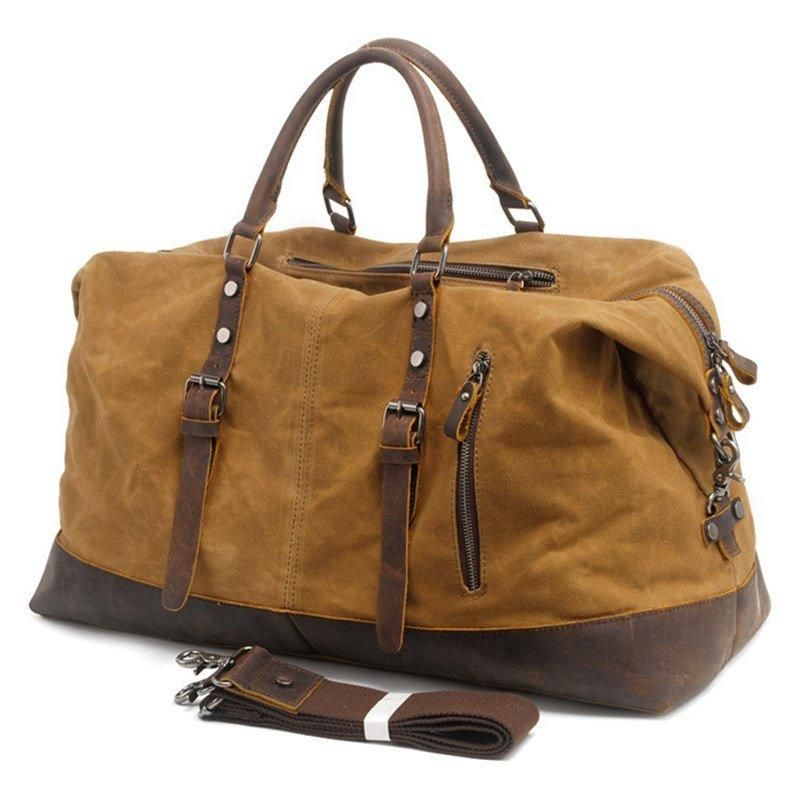 Grande Lona Encerada Weekender Duffle Bag Travel Mens