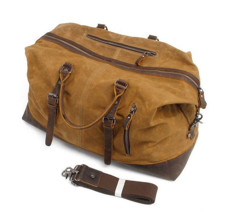 Grande Lona Encerada Weekender Duffle Bag Travel Mens