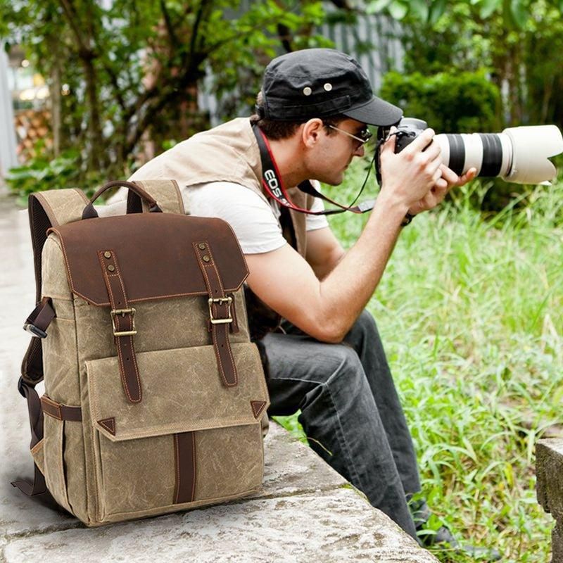 Mochila Impermeável Para Câmara Viagens