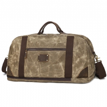 Mochila Lona Encerada Weekender Duffle Bag