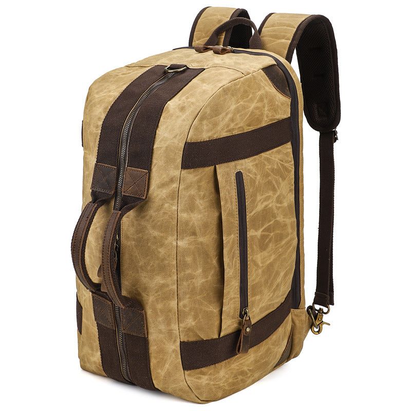 Mochila Lona Encerada Weekender Duffle Bag