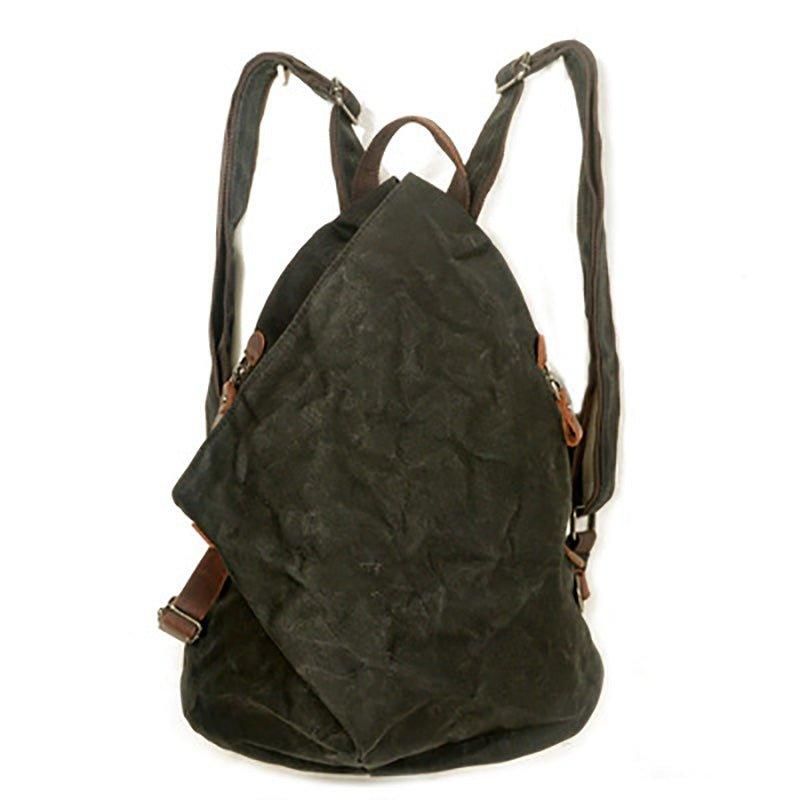 Mochila Lona Vintage Pequena