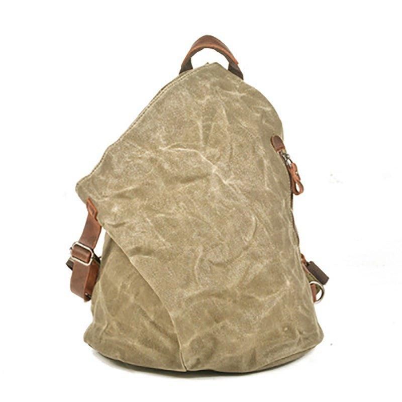 Mochila Lona Vintage Pequena