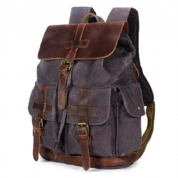 Mochila Masculina Vintage Para Portátil