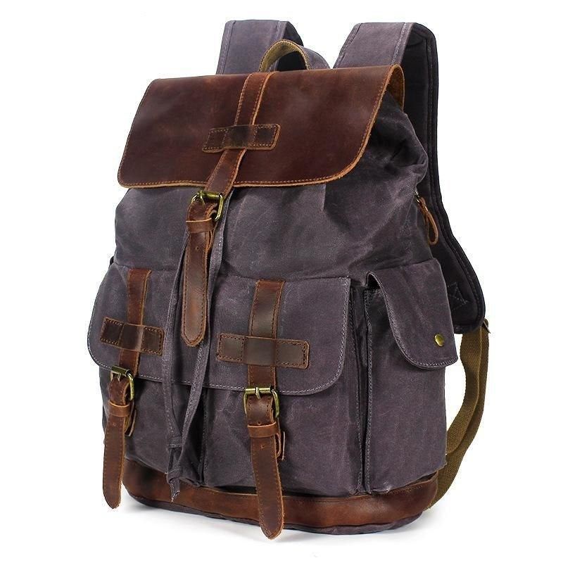 Mochila Masculina Vintage Para Portátil