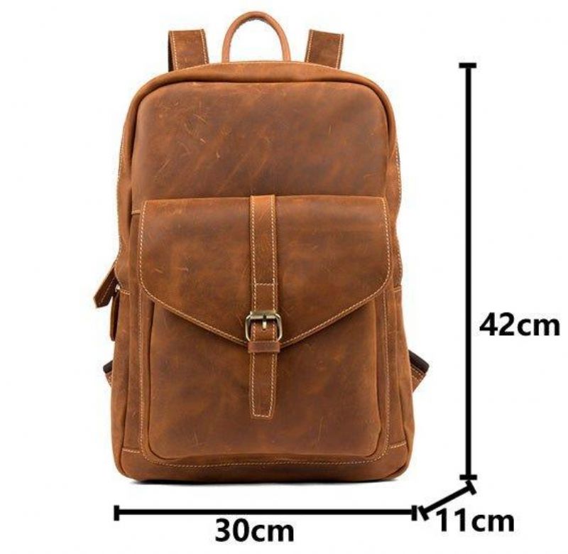 Mochila Vintage Para Portátil Homem 15.6 Polegadas