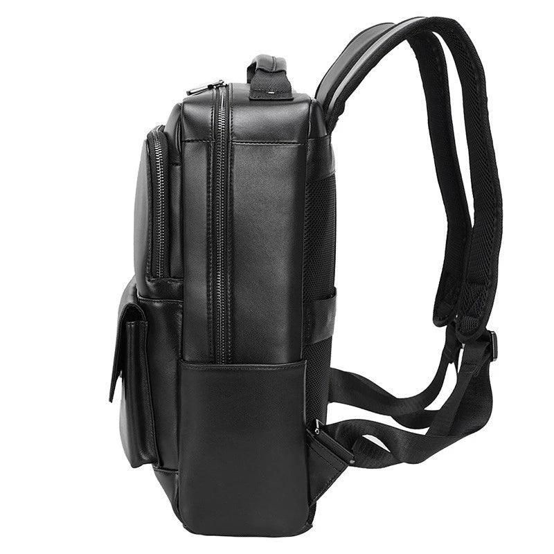 Mochilas Para Portátil Couro Preto 14 Polegadas